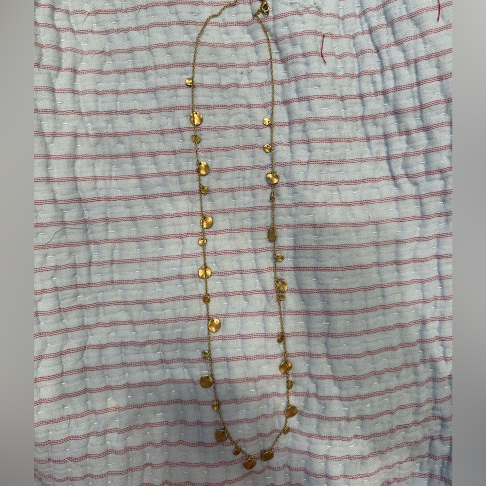 J. Crew Gold Necklace Timeless Elegance